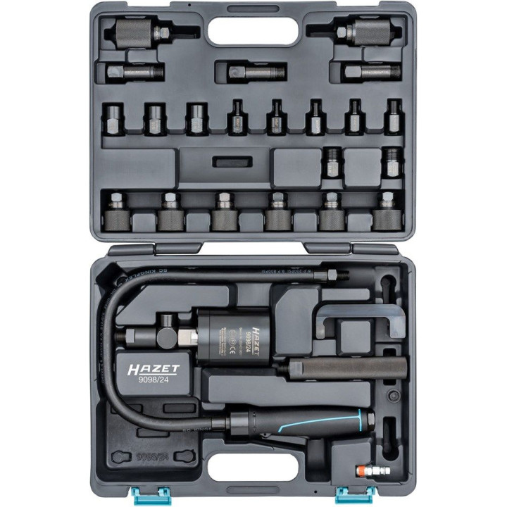 Extracteur d'injecteurs pneumatique - Coffret de 24 pcs