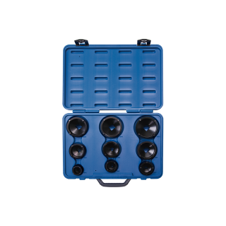 Coffret de douilles à chocs 1/2" et 3/4" à ergots extérieurs TMFS - 9 pièces