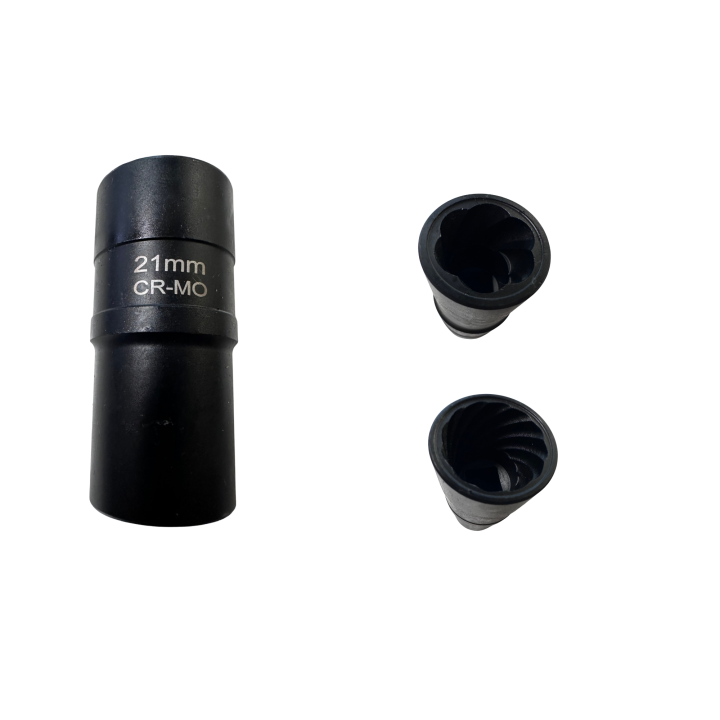 Douille twist 6 et 12 pans 21mm spécial goujon abimé