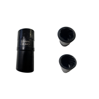 Douille twist 6 et 12 pans 22mm spéciale goujon abimé