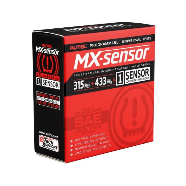 Valve TPMS Universelle programmable  Caoutchouc