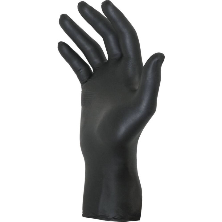 Gants jetables en nitrile ambidextres boite de 100 pièces