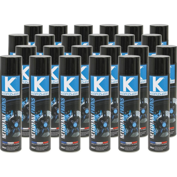 Nettoyant Frein Karzhan 600 ml lot de 24 bombes