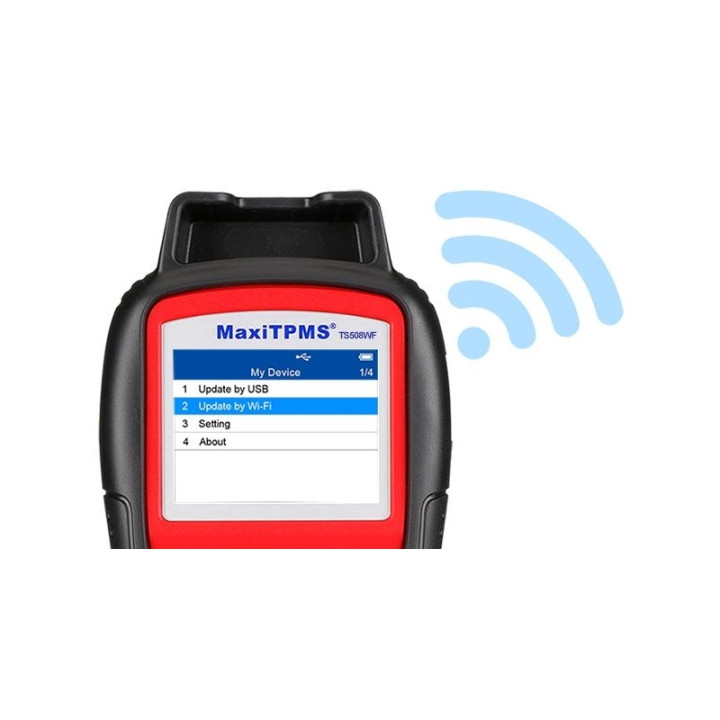 MaxiTPMS TS508 WF – Diagnostic et Programmation de Valves (TPMS) TS508